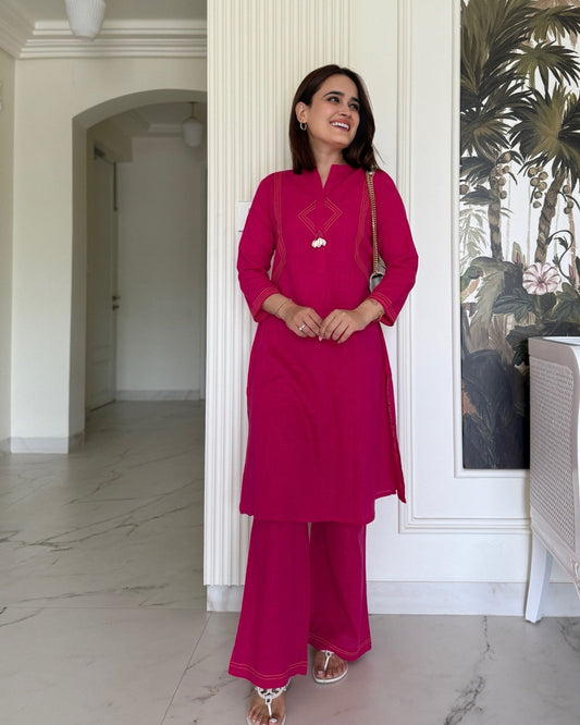 Lady Collection's Blush Beat Co-ord Set